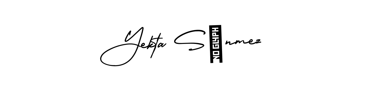 How to Draw Yekta Sönmez signature style? AmerikaSignatureDemo-Regular is a latest design signature styles for name Yekta Sönmez. Yekta Sönmez signature style 3 images and pictures png