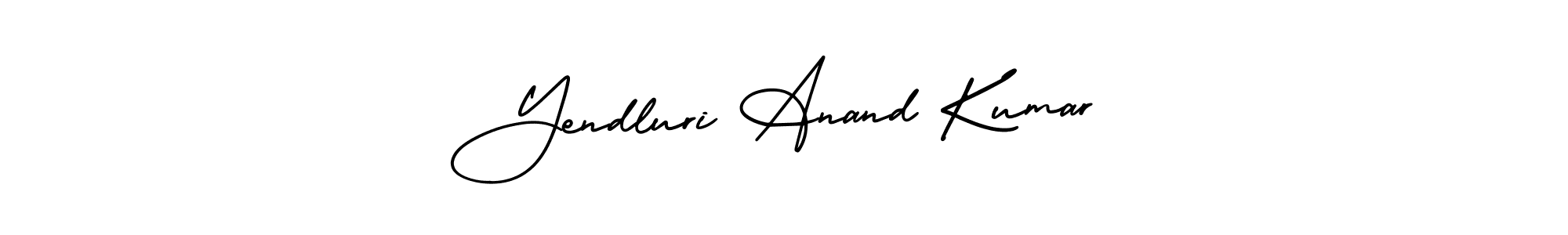 Best and Professional Signature Style for Yendluri Anand Kumar. AmerikaSignatureDemo-Regular Best Signature Style Collection. Yendluri Anand Kumar signature style 3 images and pictures png