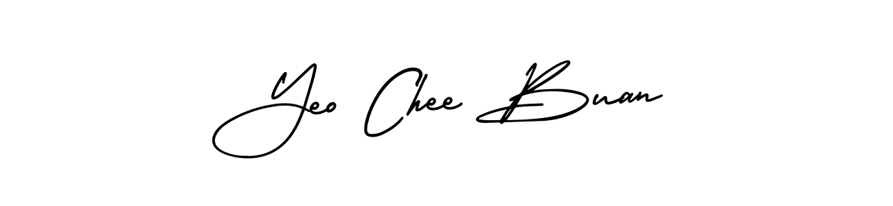 Similarly AmerikaSignatureDemo-Regular is the best handwritten signature design. Signature creator online .You can use it as an online autograph creator for name Yeo Chee Buan. Yeo Chee Buan signature style 3 images and pictures png