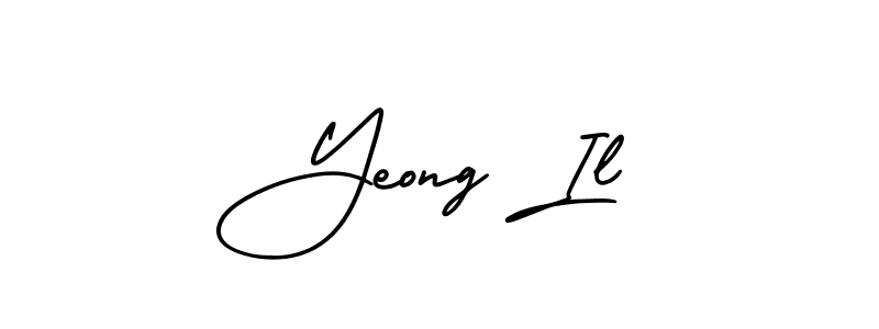 Use a signature maker to create a handwritten signature online. With this signature software, you can design (AmerikaSignatureDemo-Regular) your own signature for name Yeong Il. Yeong Il signature style 3 images and pictures png