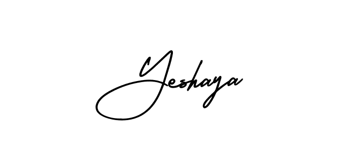 Also You can easily find your signature by using the search form. We will create Yeshaya name handwritten signature images for you free of cost using AmerikaSignatureDemo-Regular sign style. Yeshaya signature style 3 images and pictures png