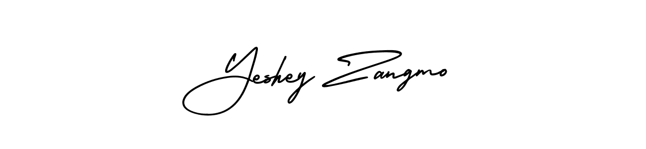 This is the best signature style for the Yeshey Zangmo name. Also you like these signature font (AmerikaSignatureDemo-Regular). Mix name signature. Yeshey Zangmo signature style 3 images and pictures png