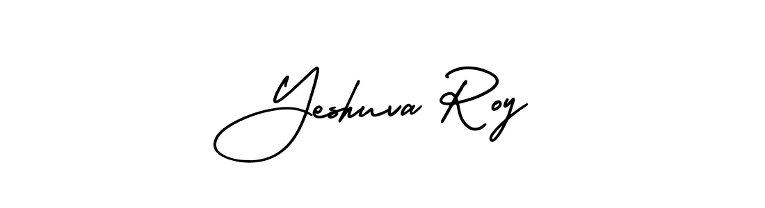 Best and Professional Signature Style for Yeshuva Roy. AmerikaSignatureDemo-Regular Best Signature Style Collection. Yeshuva Roy signature style 3 images and pictures png