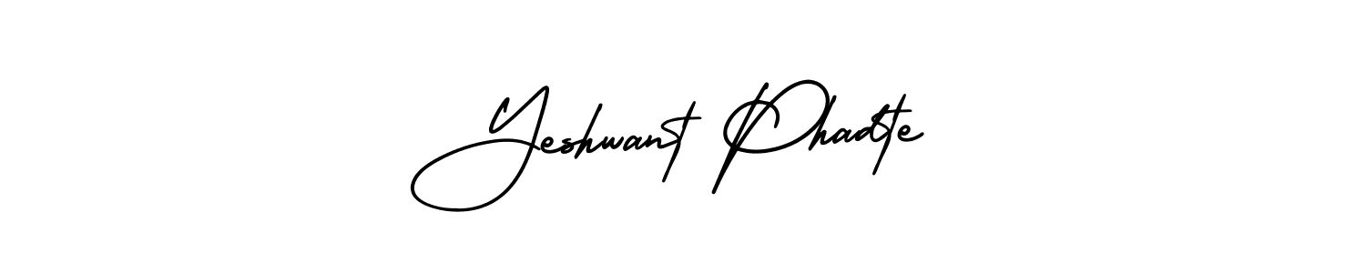 Use a signature maker to create a handwritten signature online. With this signature software, you can design (AmerikaSignatureDemo-Regular) your own signature for name Yeshwant Phadte. Yeshwant Phadte signature style 3 images and pictures png