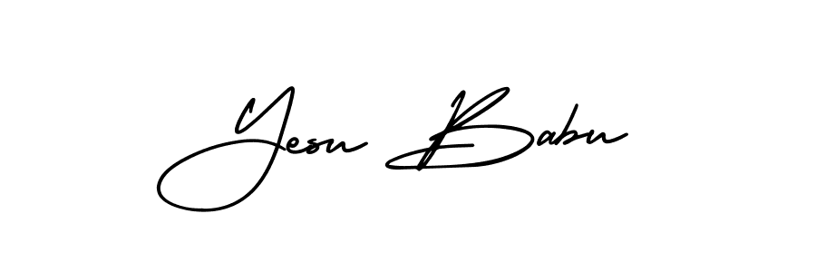 Similarly AmerikaSignatureDemo-Regular is the best handwritten signature design. Signature creator online .You can use it as an online autograph creator for name Yesu Babu. Yesu Babu signature style 3 images and pictures png