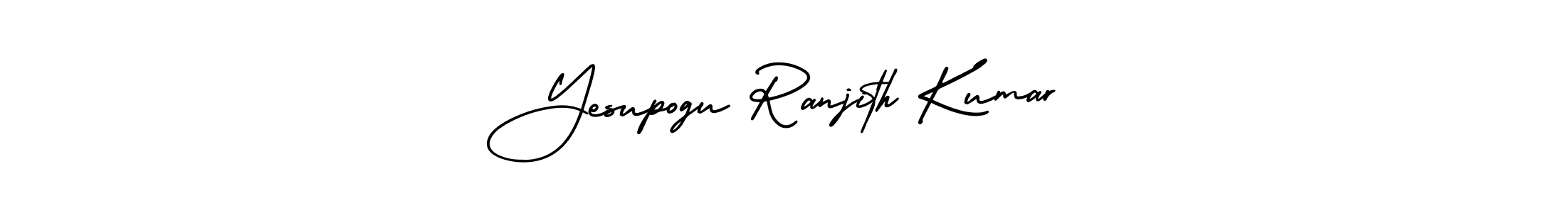Check out images of Autograph of Yesupogu Ranjith Kumar name. Actor Yesupogu Ranjith Kumar Signature Style. AmerikaSignatureDemo-Regular is a professional sign style online. Yesupogu Ranjith Kumar signature style 3 images and pictures png