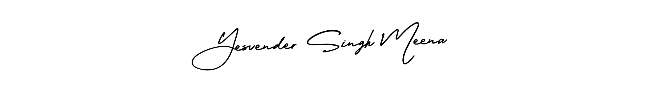 Make a beautiful signature design for name Yesvender Singh Meena. Use this online signature maker to create a handwritten signature for free. Yesvender Singh Meena signature style 3 images and pictures png