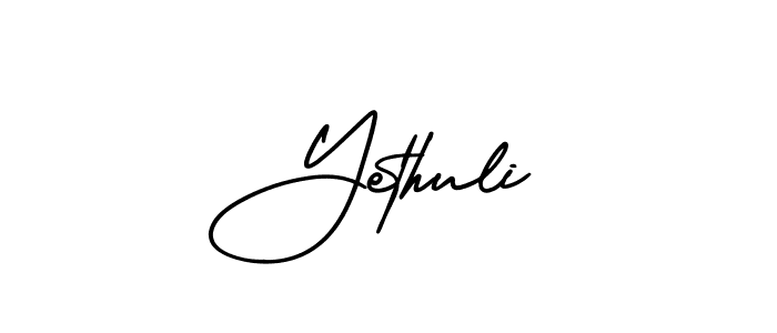 Check out images of Autograph of Yethuli name. Actor Yethuli Signature Style. AmerikaSignatureDemo-Regular is a professional sign style online. Yethuli signature style 3 images and pictures png