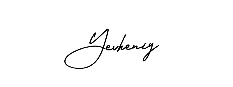 This is the best signature style for the Yevheniy name. Also you like these signature font (AmerikaSignatureDemo-Regular). Mix name signature. Yevheniy signature style 3 images and pictures png