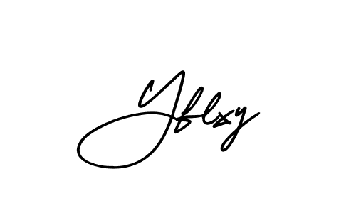 How to make Yflxy signature? AmerikaSignatureDemo-Regular is a professional autograph style. Create handwritten signature for Yflxy name. Yflxy signature style 3 images and pictures png