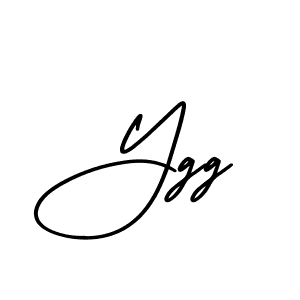 How to Draw Ygg signature style? AmerikaSignatureDemo-Regular is a latest design signature styles for name Ygg. Ygg signature style 3 images and pictures png