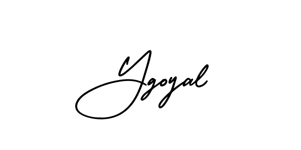 Similarly AmerikaSignatureDemo-Regular is the best handwritten signature design. Signature creator online .You can use it as an online autograph creator for name Ygoyal. Ygoyal signature style 3 images and pictures png