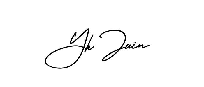 Once you've used our free online signature maker to create your best signature AmerikaSignatureDemo-Regular style, it's time to enjoy all of the benefits that Yh Jain name signing documents. Yh Jain signature style 3 images and pictures png