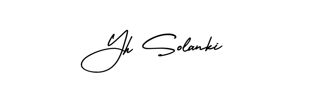 Also we have Yh Solanki name is the best signature style. Create professional handwritten signature collection using AmerikaSignatureDemo-Regular autograph style. Yh Solanki signature style 3 images and pictures png