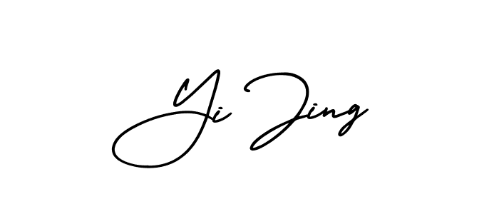 Also we have Yi Jing name is the best signature style. Create professional handwritten signature collection using AmerikaSignatureDemo-Regular autograph style. Yi Jing signature style 3 images and pictures png