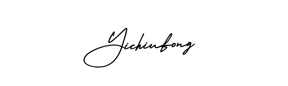 Use a signature maker to create a handwritten signature online. With this signature software, you can design (AmerikaSignatureDemo-Regular) your own signature for name Yichiufong. Yichiufong signature style 3 images and pictures png