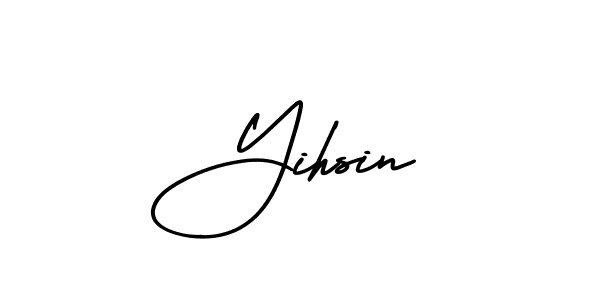 Make a beautiful signature design for name Yihsin. Use this online signature maker to create a handwritten signature for free. Yihsin signature style 3 images and pictures png