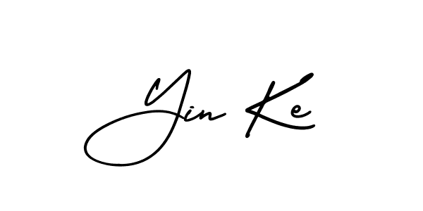 Make a beautiful signature design for name Yin Ke. With this signature (AmerikaSignatureDemo-Regular) style, you can create a handwritten signature for free. Yin Ke signature style 3 images and pictures png