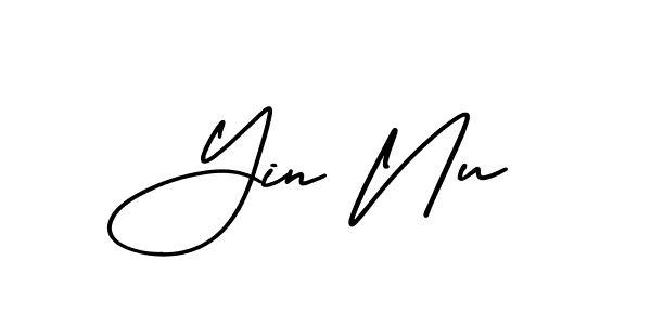 Also we have Yin Nu name is the best signature style. Create professional handwritten signature collection using AmerikaSignatureDemo-Regular autograph style. Yin Nu signature style 3 images and pictures png