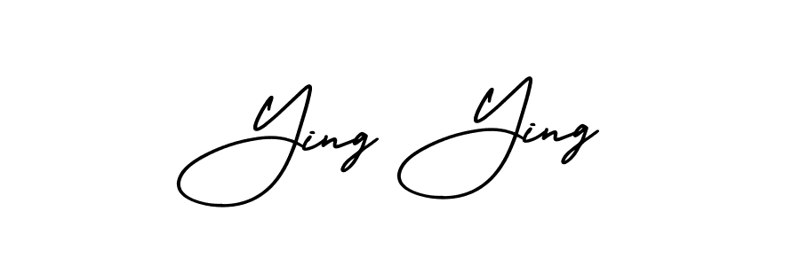 Use a signature maker to create a handwritten signature online. With this signature software, you can design (AmerikaSignatureDemo-Regular) your own signature for name Ying Ying. Ying Ying signature style 3 images and pictures png