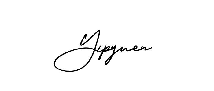 Make a beautiful signature design for name Yipyuen. Use this online signature maker to create a handwritten signature for free. Yipyuen signature style 3 images and pictures png