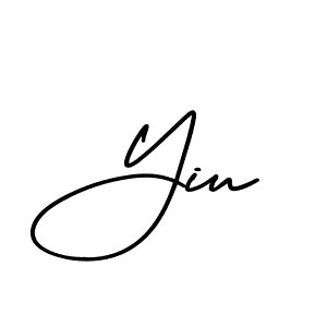 AmerikaSignatureDemo-Regular is a professional signature style that is perfect for those who want to add a touch of class to their signature. It is also a great choice for those who want to make their signature more unique. Get Yiu name to fancy signature for free. Yiu signature style 3 images and pictures png