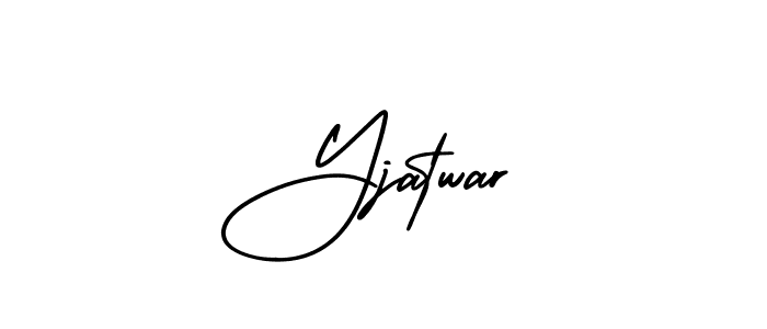 Also we have Yjatwar name is the best signature style. Create professional handwritten signature collection using AmerikaSignatureDemo-Regular autograph style. Yjatwar signature style 3 images and pictures png