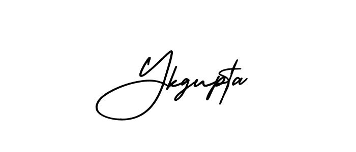 This is the best signature style for the Ykgupta name. Also you like these signature font (AmerikaSignatureDemo-Regular). Mix name signature. Ykgupta signature style 3 images and pictures png