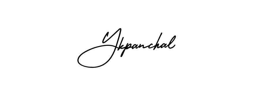 Make a beautiful signature design for name Ykpanchal. With this signature (AmerikaSignatureDemo-Regular) style, you can create a handwritten signature for free. Ykpanchal signature style 3 images and pictures png