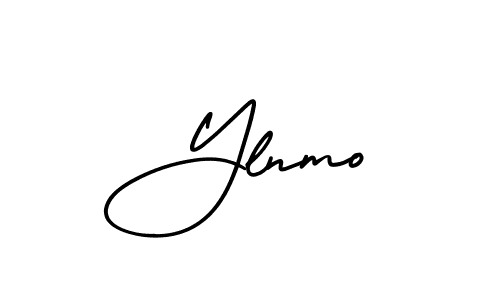 Make a beautiful signature design for name Ylnmo. With this signature (AmerikaSignatureDemo-Regular) style, you can create a handwritten signature for free. Ylnmo signature style 3 images and pictures png