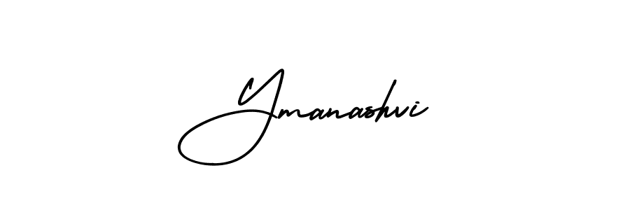 Make a beautiful signature design for name Ymanashvi. Use this online signature maker to create a handwritten signature for free. Ymanashvi signature style 3 images and pictures png