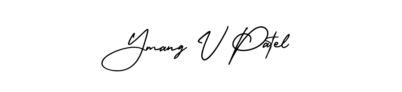 Here are the top 10 professional signature styles for the name Ymang V Patel. These are the best autograph styles you can use for your name. Ymang V Patel signature style 3 images and pictures png