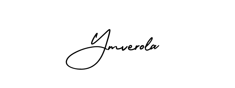Make a beautiful signature design for name Ymverola. With this signature (AmerikaSignatureDemo-Regular) style, you can create a handwritten signature for free. Ymverola signature style 3 images and pictures png