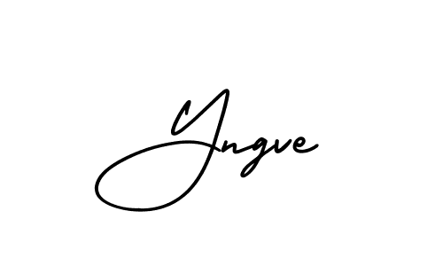 How to make Yngve signature? AmerikaSignatureDemo-Regular is a professional autograph style. Create handwritten signature for Yngve name. Yngve signature style 3 images and pictures png