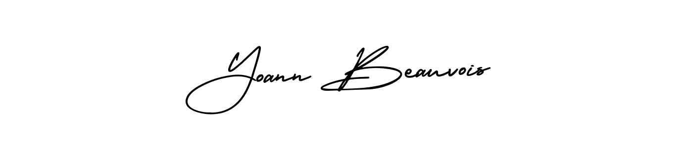 Make a beautiful signature design for name Yoann Beauvois. Use this online signature maker to create a handwritten signature for free. Yoann Beauvois signature style 3 images and pictures png