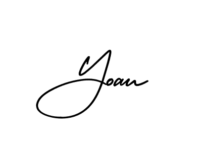 Also You can easily find your signature by using the search form. We will create Yoau name handwritten signature images for you free of cost using AmerikaSignatureDemo-Regular sign style. Yoau signature style 3 images and pictures png