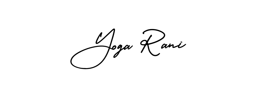 Best and Professional Signature Style for Yoga Rani. AmerikaSignatureDemo-Regular Best Signature Style Collection. Yoga Rani signature style 3 images and pictures png