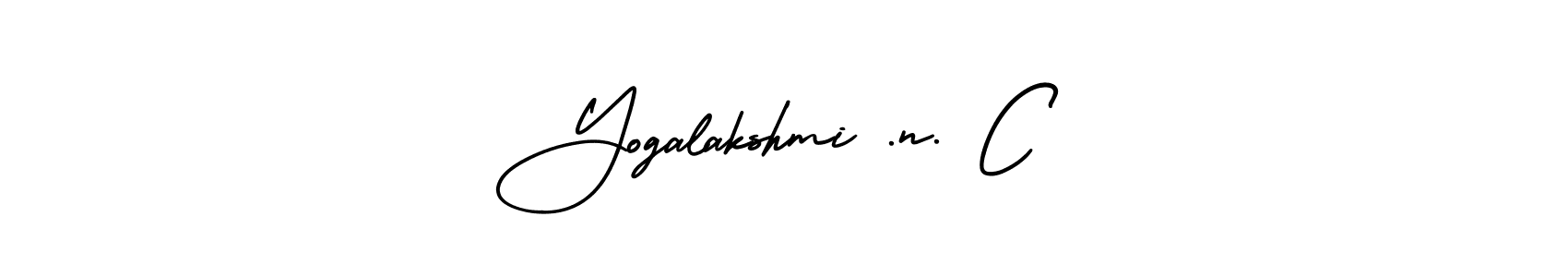 Check out images of Autograph of Yogalakshmi .n. C name. Actor Yogalakshmi .n. C Signature Style. AmerikaSignatureDemo-Regular is a professional sign style online. Yogalakshmi .n. C signature style 3 images and pictures png