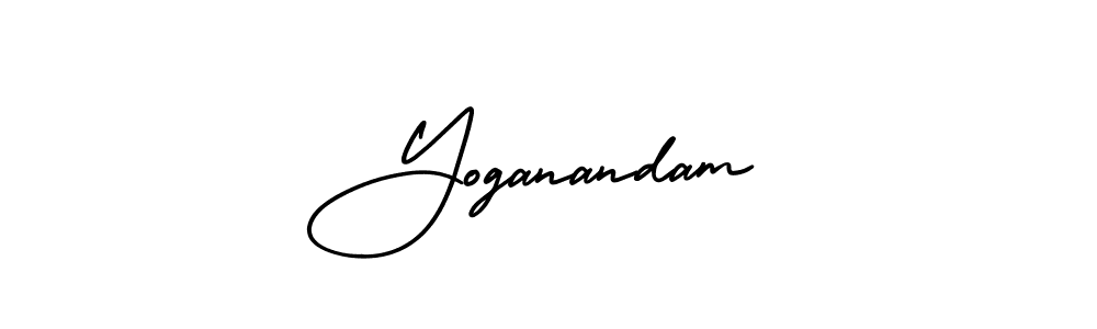 It looks lik you need a new signature style for name Yoganandam. Design unique handwritten (AmerikaSignatureDemo-Regular) signature with our free signature maker in just a few clicks. Yoganandam signature style 3 images and pictures png