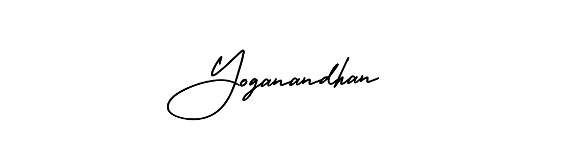 AmerikaSignatureDemo-Regular is a professional signature style that is perfect for those who want to add a touch of class to their signature. It is also a great choice for those who want to make their signature more unique. Get Yoganandhan name to fancy signature for free. Yoganandhan signature style 3 images and pictures png