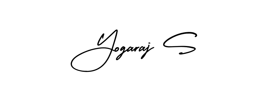 Design your own signature with our free online signature maker. With this signature software, you can create a handwritten (AmerikaSignatureDemo-Regular) signature for name Yogaraj S. Yogaraj S signature style 3 images and pictures png