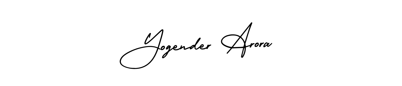if you are searching for the best signature style for your name Yogender Arora. so please give up your signature search. here we have designed multiple signature styles  using AmerikaSignatureDemo-Regular. Yogender Arora signature style 3 images and pictures png