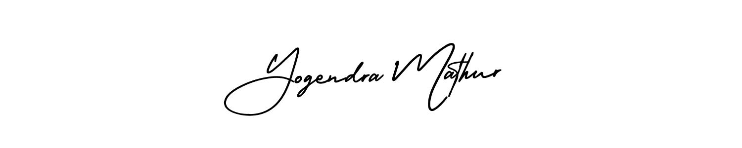 Similarly AmerikaSignatureDemo-Regular is the best handwritten signature design. Signature creator online .You can use it as an online autograph creator for name Yogendra Mathur. Yogendra Mathur signature style 3 images and pictures png