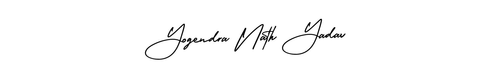 Similarly AmerikaSignatureDemo-Regular is the best handwritten signature design. Signature creator online .You can use it as an online autograph creator for name Yogendra Nath Yadav. Yogendra Nath Yadav signature style 3 images and pictures png