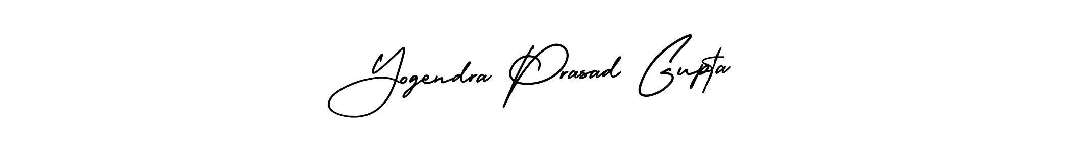 It looks lik you need a new signature style for name Yogendra Prasad Gupta. Design unique handwritten (AmerikaSignatureDemo-Regular) signature with our free signature maker in just a few clicks. Yogendra Prasad Gupta signature style 3 images and pictures png