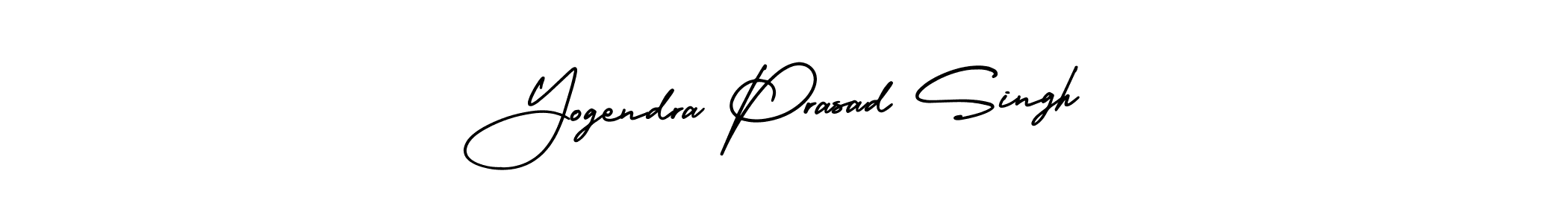 Use a signature maker to create a handwritten signature online. With this signature software, you can design (AmerikaSignatureDemo-Regular) your own signature for name Yogendra Prasad Singh. Yogendra Prasad Singh signature style 3 images and pictures png