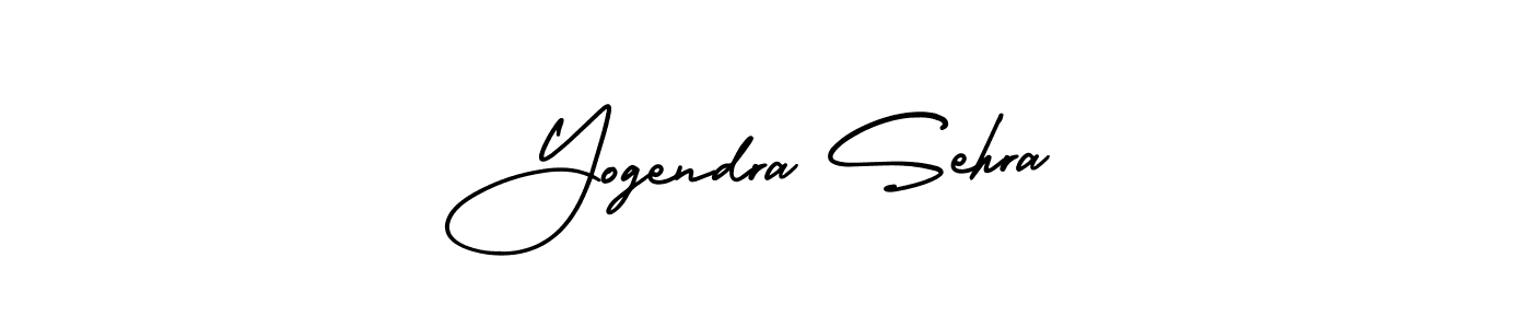 Best and Professional Signature Style for Yogendra Sehra. AmerikaSignatureDemo-Regular Best Signature Style Collection. Yogendra Sehra signature style 3 images and pictures png