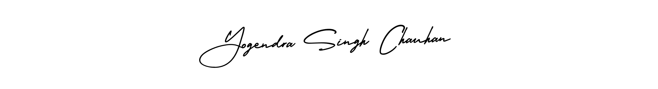It looks lik you need a new signature style for name Yogendra Singh Chauhan. Design unique handwritten (AmerikaSignatureDemo-Regular) signature with our free signature maker in just a few clicks. Yogendra Singh Chauhan signature style 3 images and pictures png
