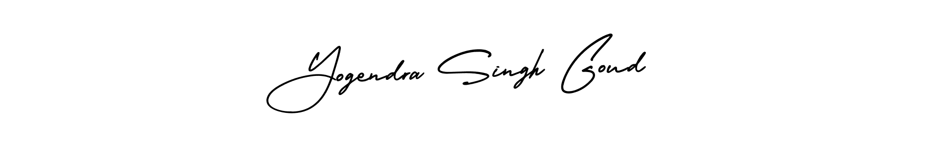 How to Draw Yogendra Singh Goud signature style? AmerikaSignatureDemo-Regular is a latest design signature styles for name Yogendra Singh Goud. Yogendra Singh Goud signature style 3 images and pictures png