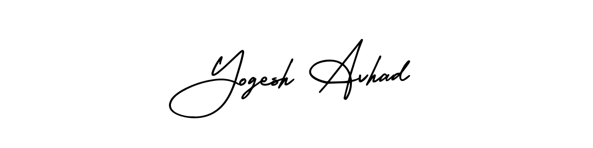Make a beautiful signature design for name Yogesh Avhad. Use this online signature maker to create a handwritten signature for free. Yogesh Avhad signature style 3 images and pictures png